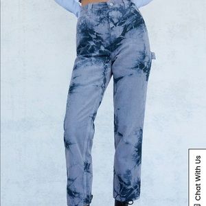 NWT PacSun Tie-Dye Corduroy Pants